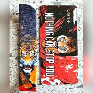 ZOX "NOTHING CAN STOP YOU" #914 INTERACTIVE RED TIGER COLLECTIBLE WRISTBAND